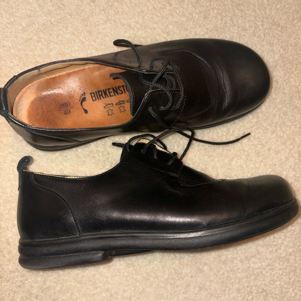 Birkenstock Classic Black Oxfords